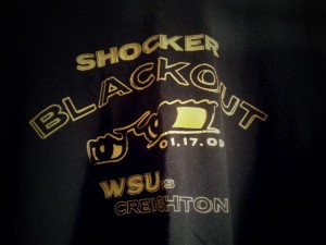 WSU Blackout T-Shirt